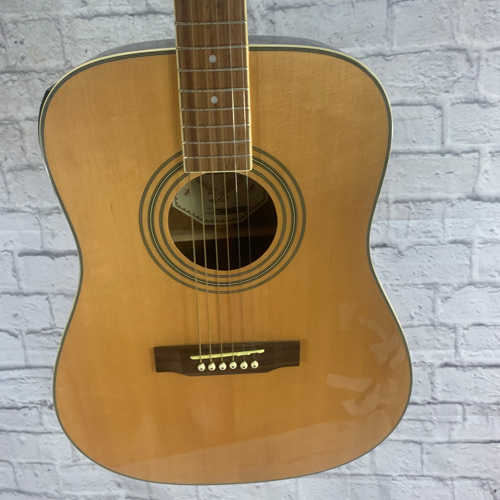 S101 Thinline Natural Acoustic Guitar
