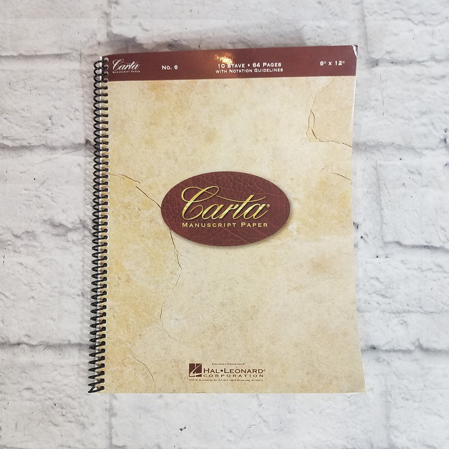 Carta Manuscript Paper 64 Pages