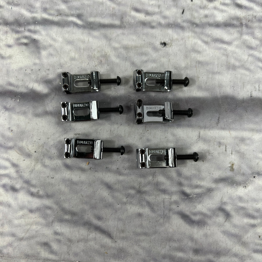 Dimarzio Bridge Saddles - Chrome