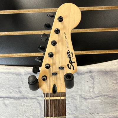 Squier Bullet Strat w/ Black Sparkle body w/ hot rails in bridge Electric Guitar