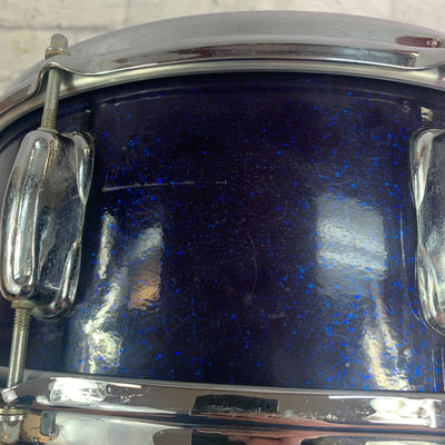 Vintage 1960's Slingerland Snare Drum 14 - Blue Sparkle