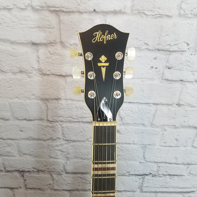 Hofner Contemporary Verythin Semi-Hollow Guitar Antique Natural