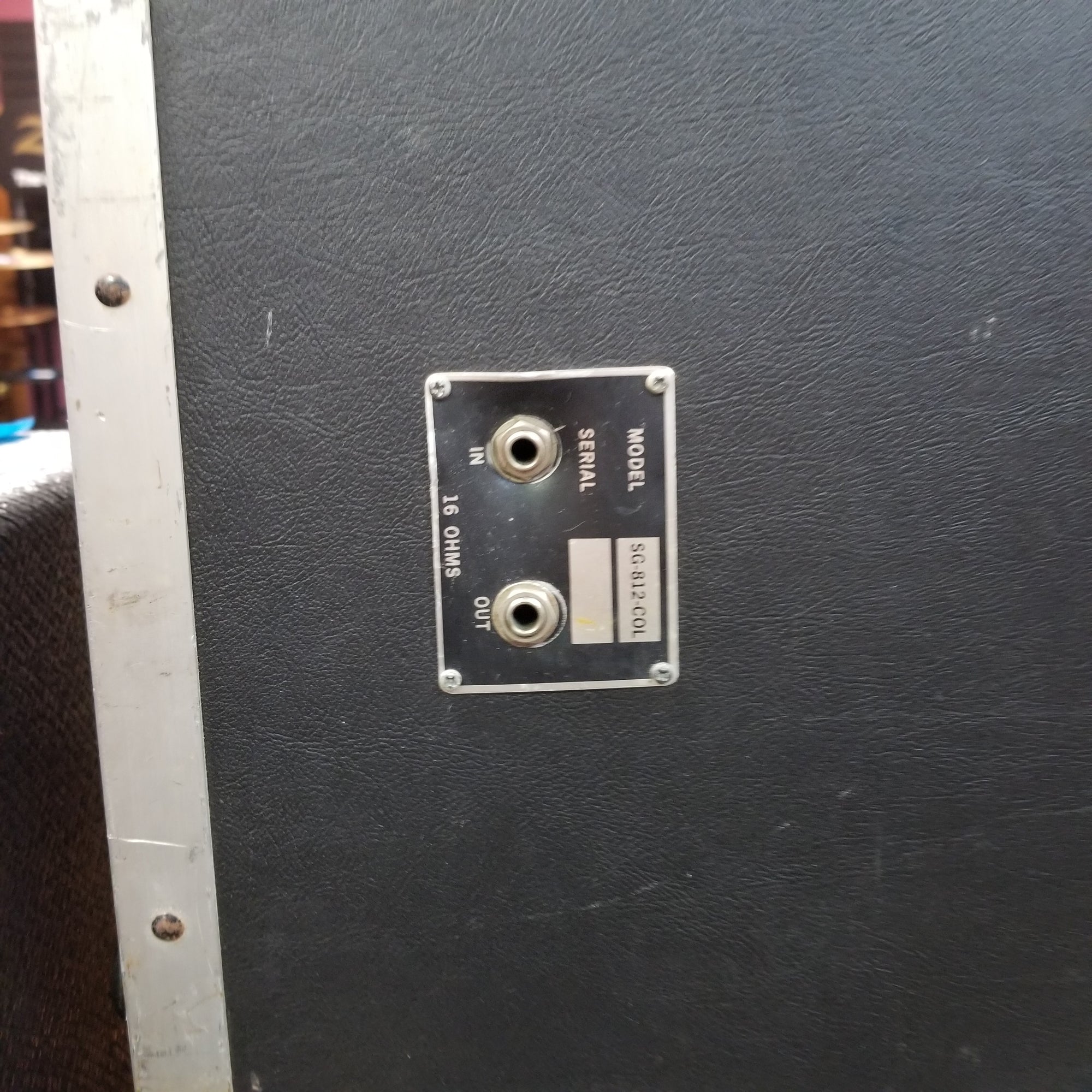 ** Custom 2x12 Guitar Cab w Eminence Speakers