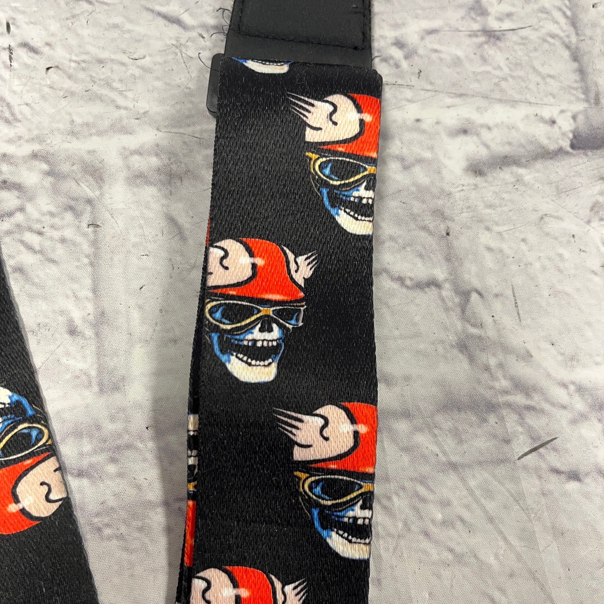 Henry Heller Mercury Skull Guitar Strap
