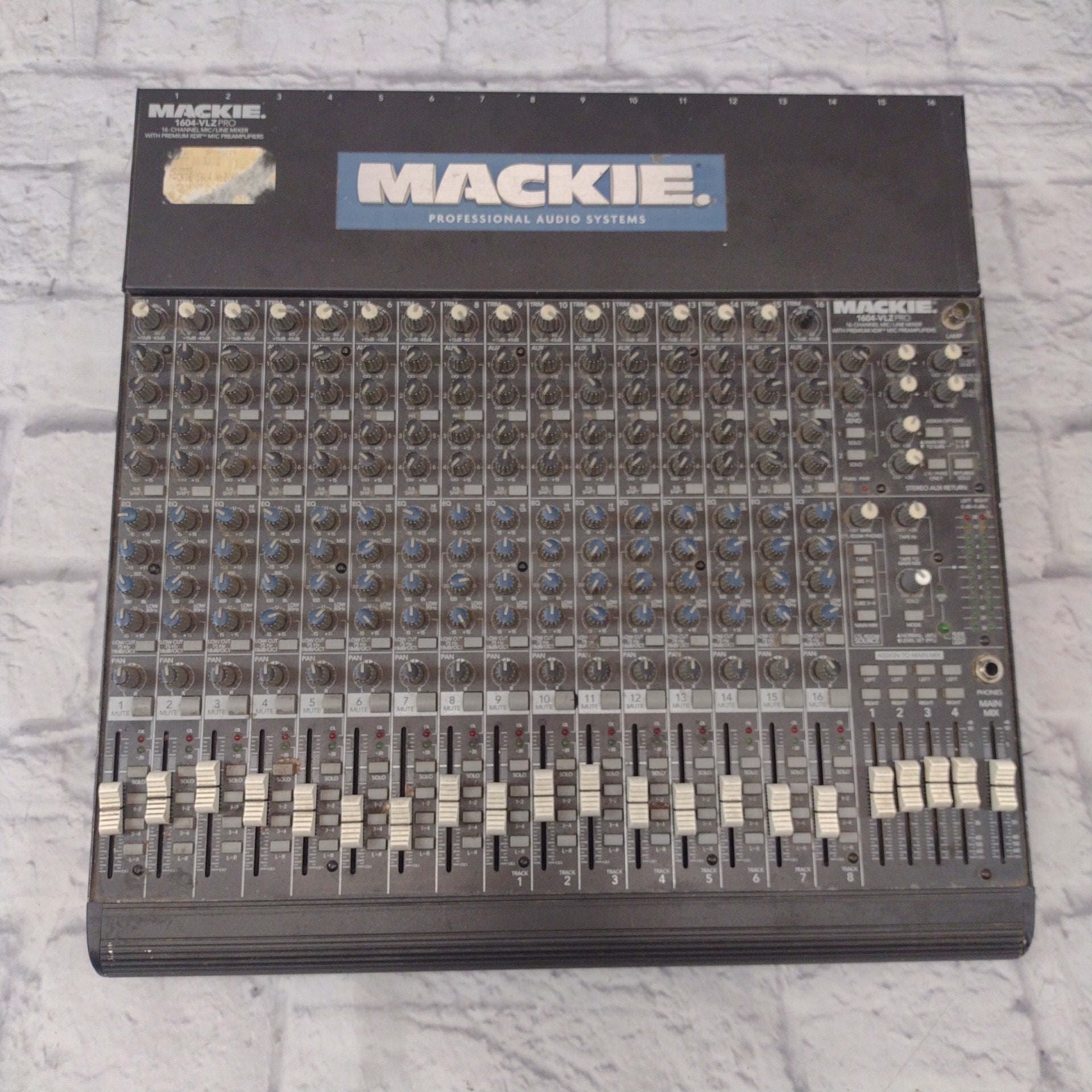 MACKIE 1604-VLZ PRO 16ch ライン アナログミキサー - レコーディング