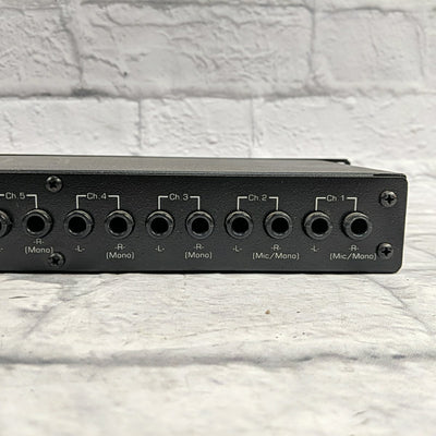 Ashly LM-308 8-Channel Stereo Line Level Rack Mixer