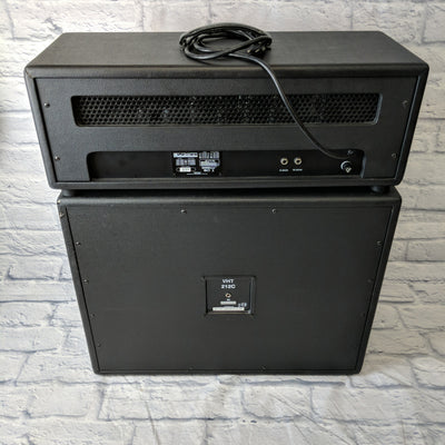 VHT The Standard 36 36W Hand-wired Tube Head 2009 Black Tolex/Brown with Matching 2x12 8ohm Cab