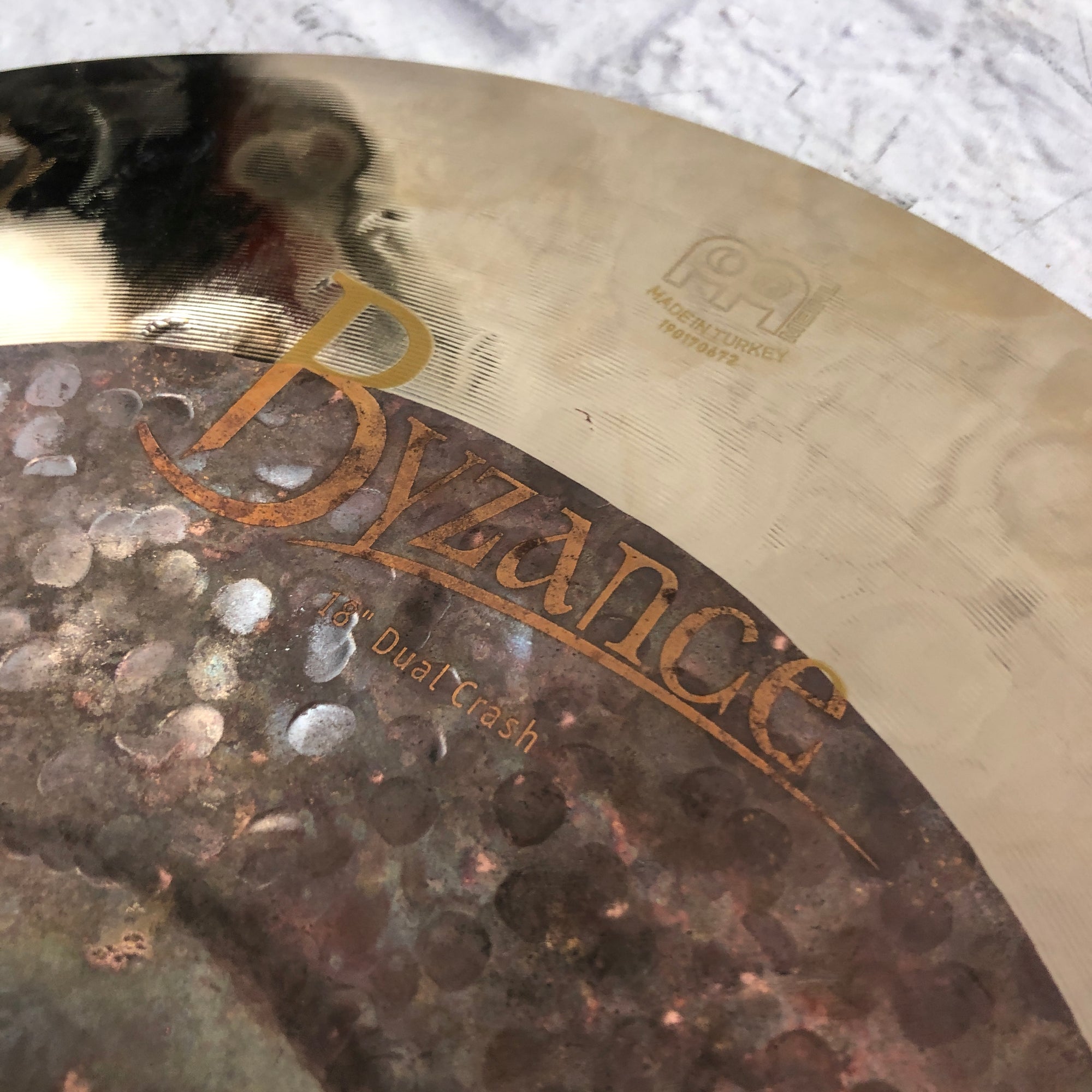 Meinl Byzance Dual Crash 18 Crash Cymbal