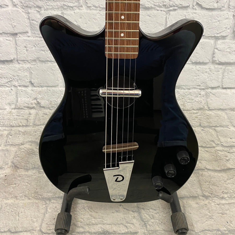 Danelectro Convertible Hollowbody Guitar - Black