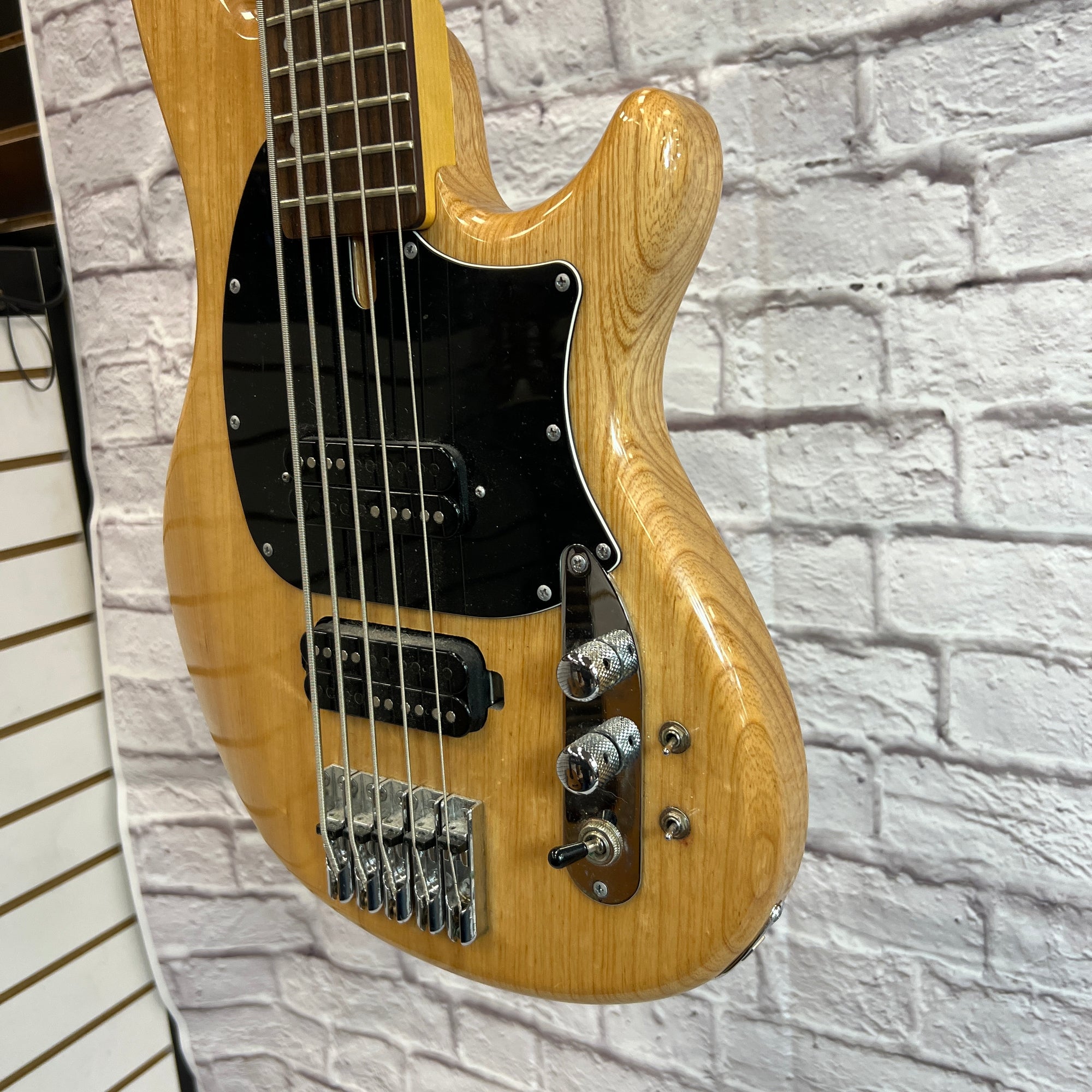 Schecter Diamond Series CV5 Natural 5 String Bass Guitar