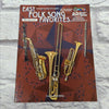 Easy Folk Song Favourites For Alto Saxophone Book Cd