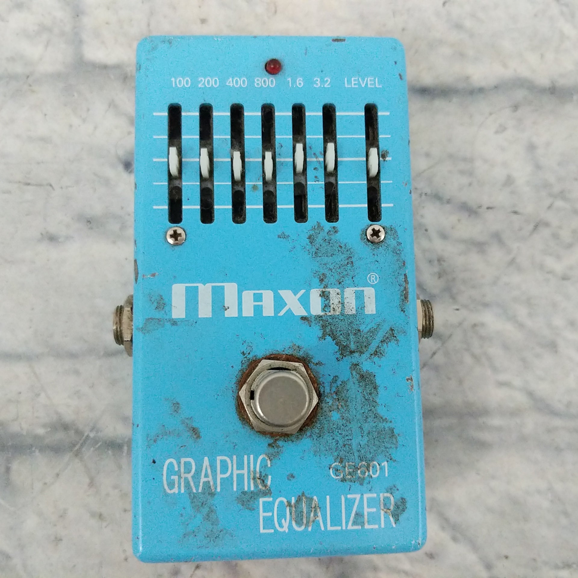 maxon eq pedal Maxon Graphic Equalizer Pedal