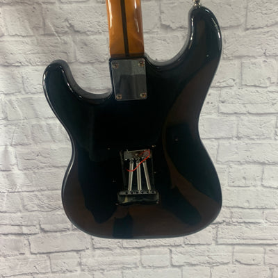 Unknown Stratocaster Style Parts Caster Black