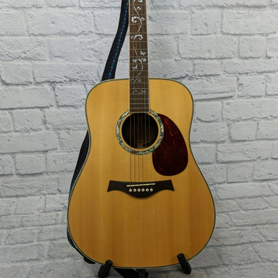 Allen Amplification EWD-30S Dreadnought Acoustic Guitar w/Case