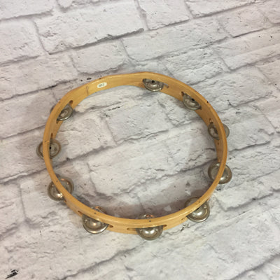 12" Wood Tambourine