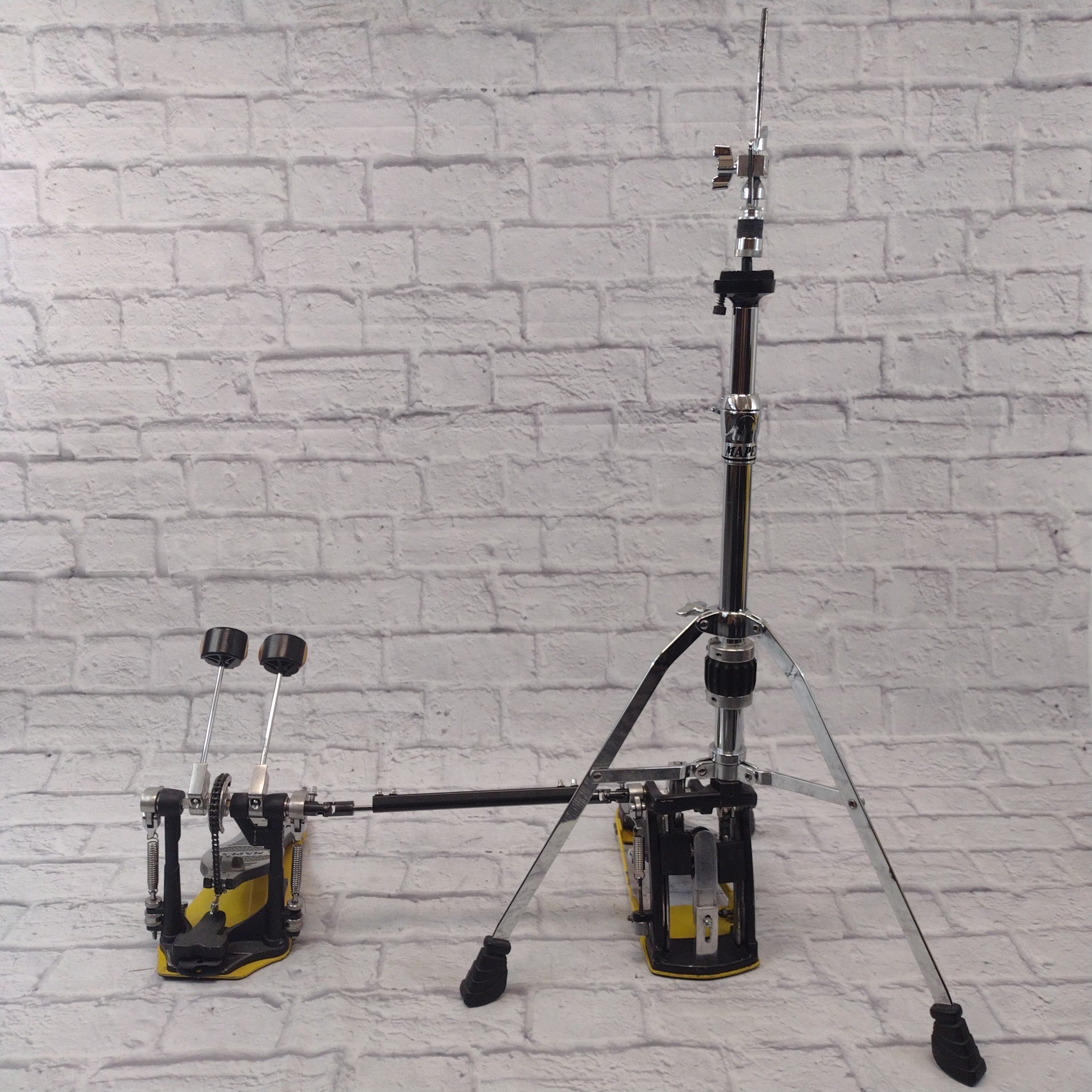 janus double bass pedal Mapex Janus Double Pedal Hi Hat Stand Combo