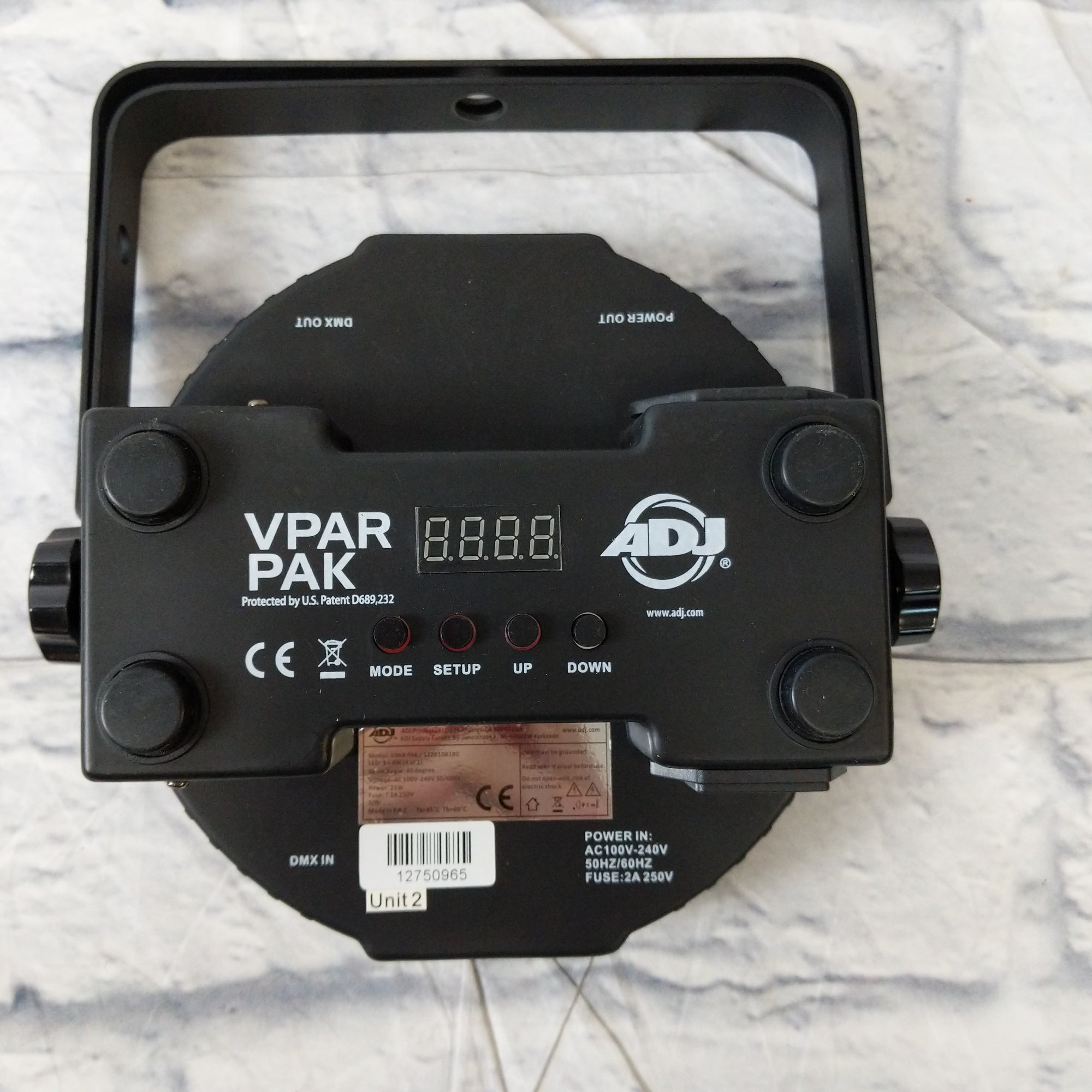American DJ ADJ VPAR PAK Compact Low Profile LED Par Light
