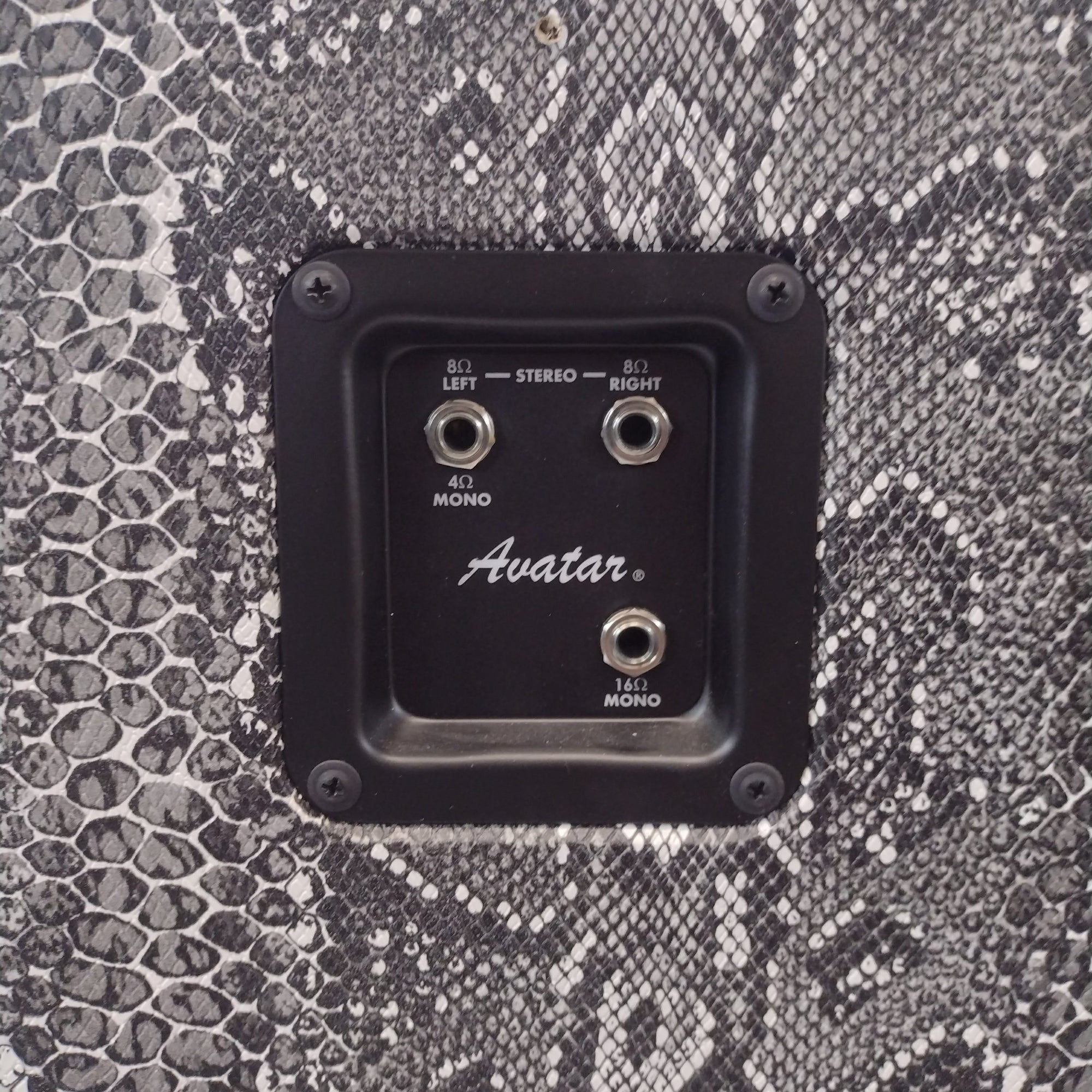 Avatar G212 Vintage Empty Guitar Cabinet Snakeskin