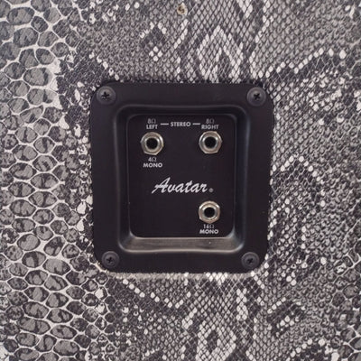 Avatar G212 Vintage Empty Guitar Cabinet Snakeskin