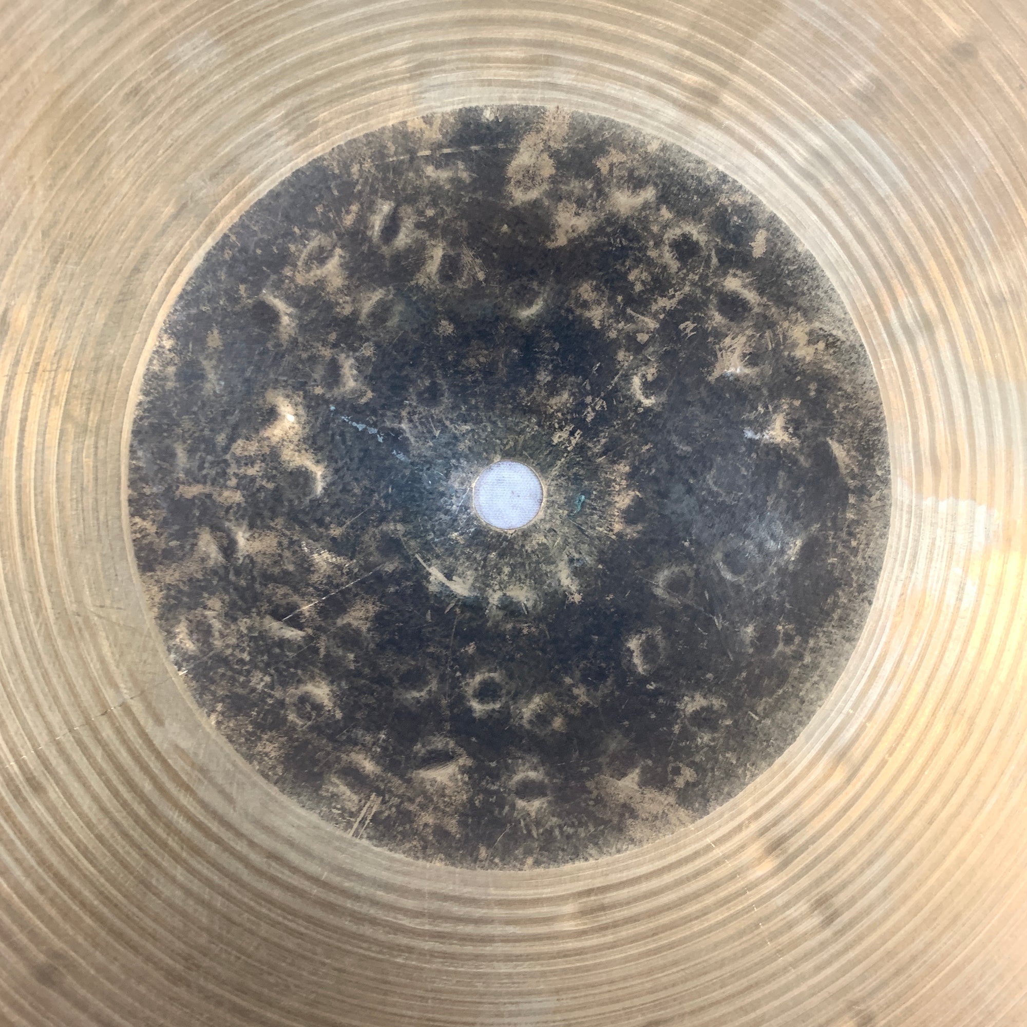 Vintage Sabian 21 Ride Hammered Bell