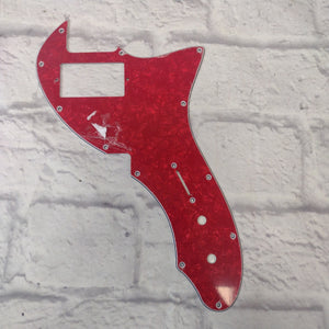 Unknown Thinline Telecaster Pickguard with Humbucker Cutout at Neck