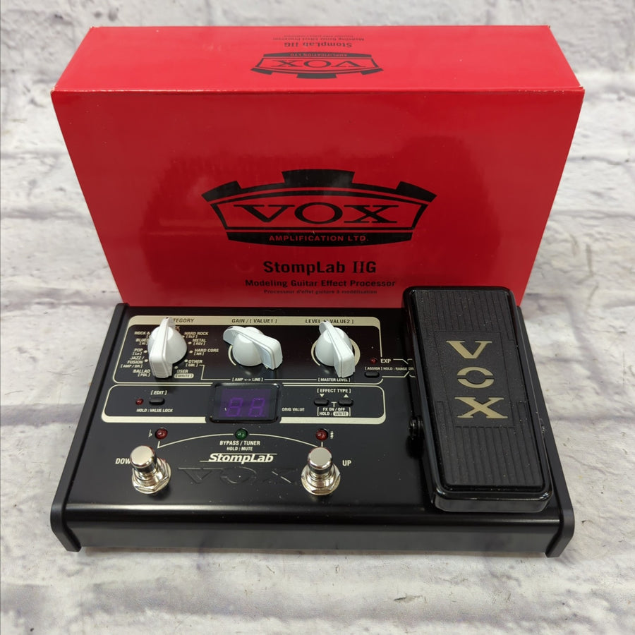 Vox SL2G StompLab IIG Modeling Guitar Processor