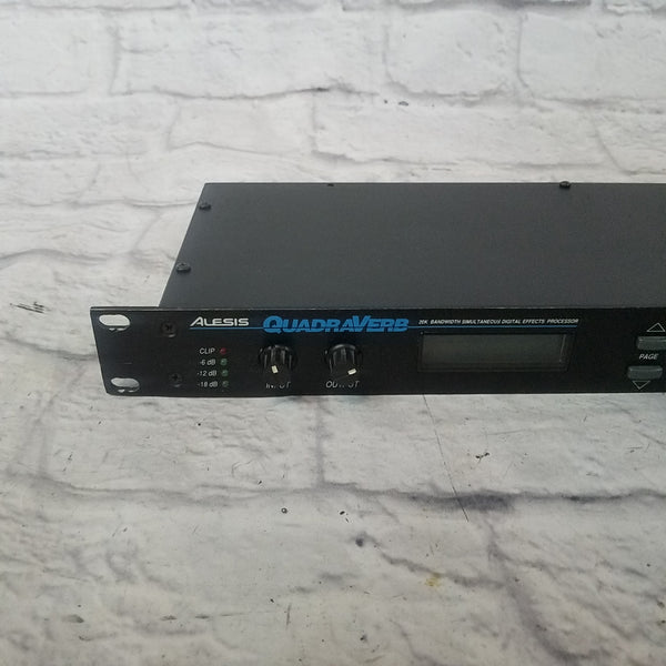 Alesis Quadraverb Multi Effect Processor Evolution Music