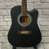 Glarry GT502 Acoustic Guitar Black