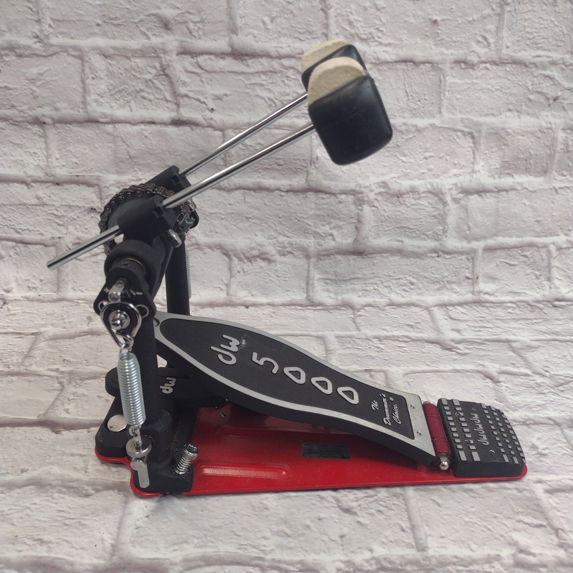 DW 5000 Double Kick Pedal with Case