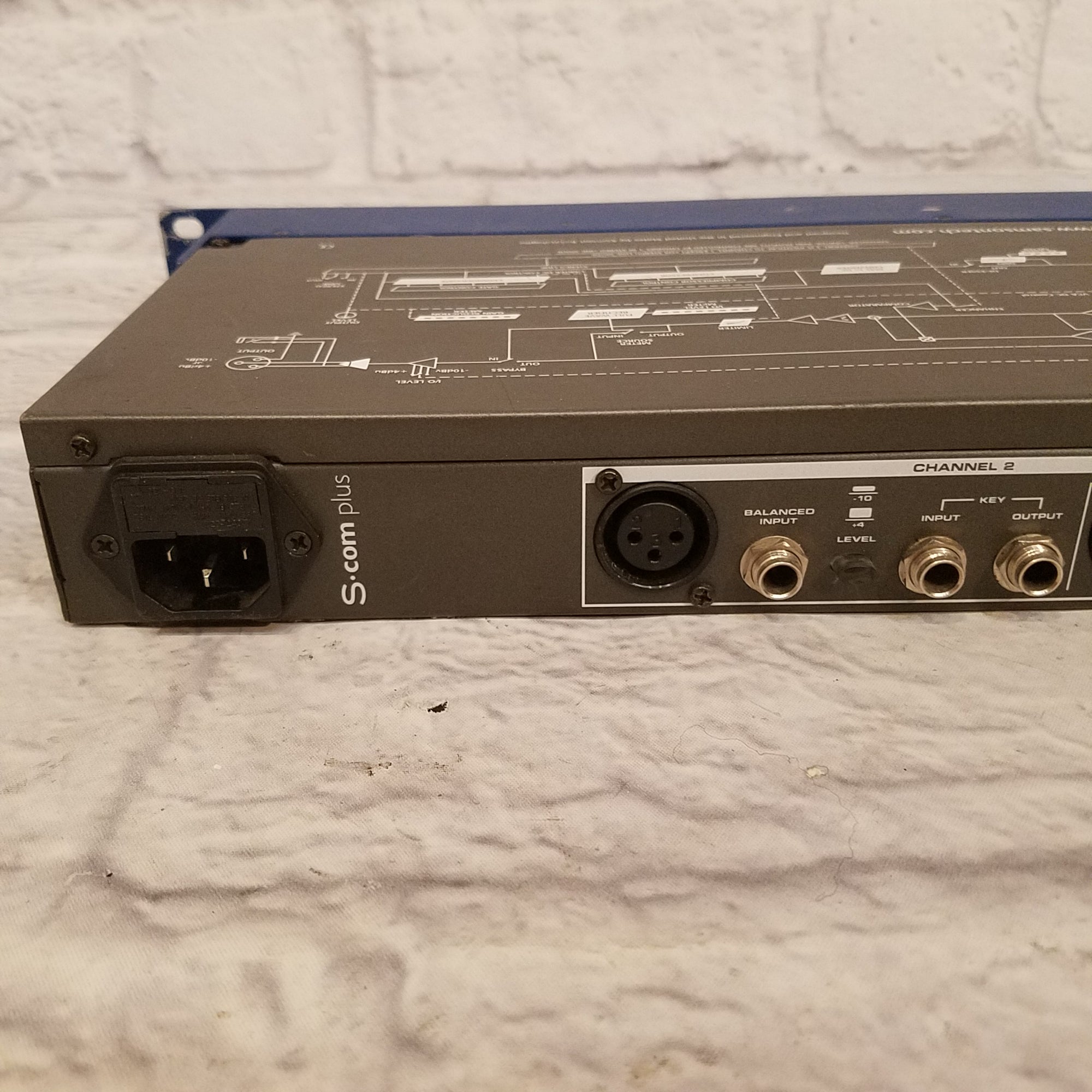 Samson S-Com Plus S Class Stereo Compressor/Limiter - Evolution Music
