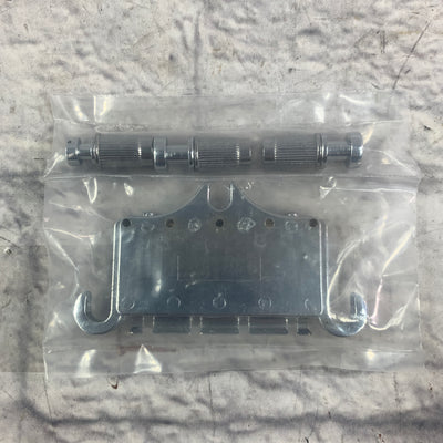 Unknown Gibson Thunder Bird Style 3 Point Bridge Chrome