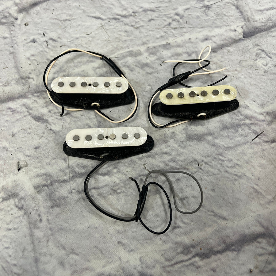 Rio Grande Strat Pickup Set with Pearl Tops