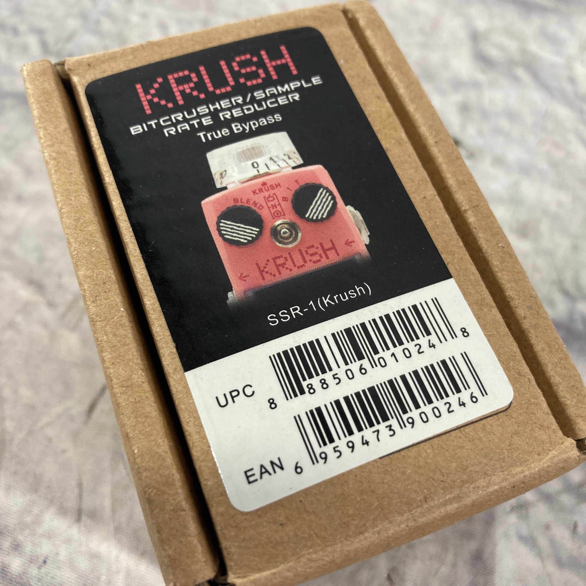 hotone krush pedal Hotone Krush Bitcrusher Sample Rate Reducer Pedal