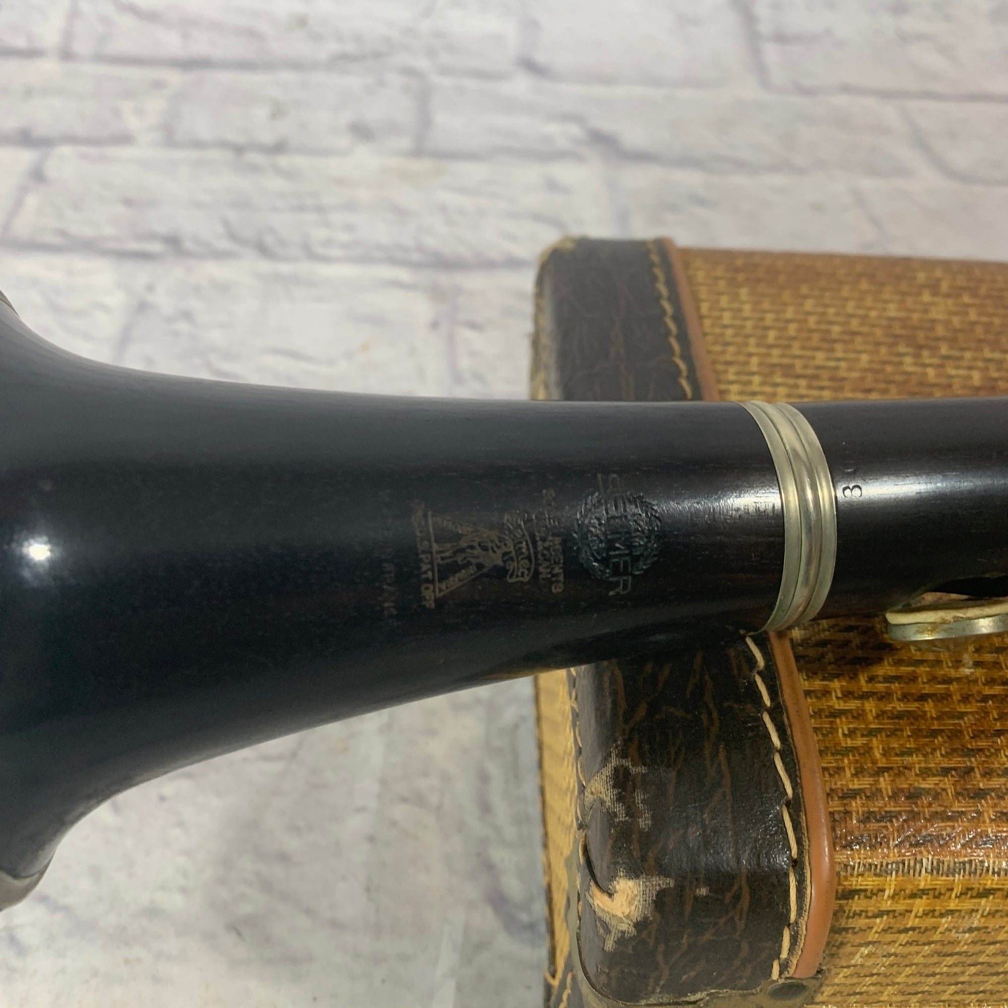 Vintage Selmer RI France Clarinet w/ Case