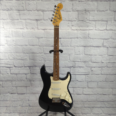 Squier Black Strat Electric Guitar