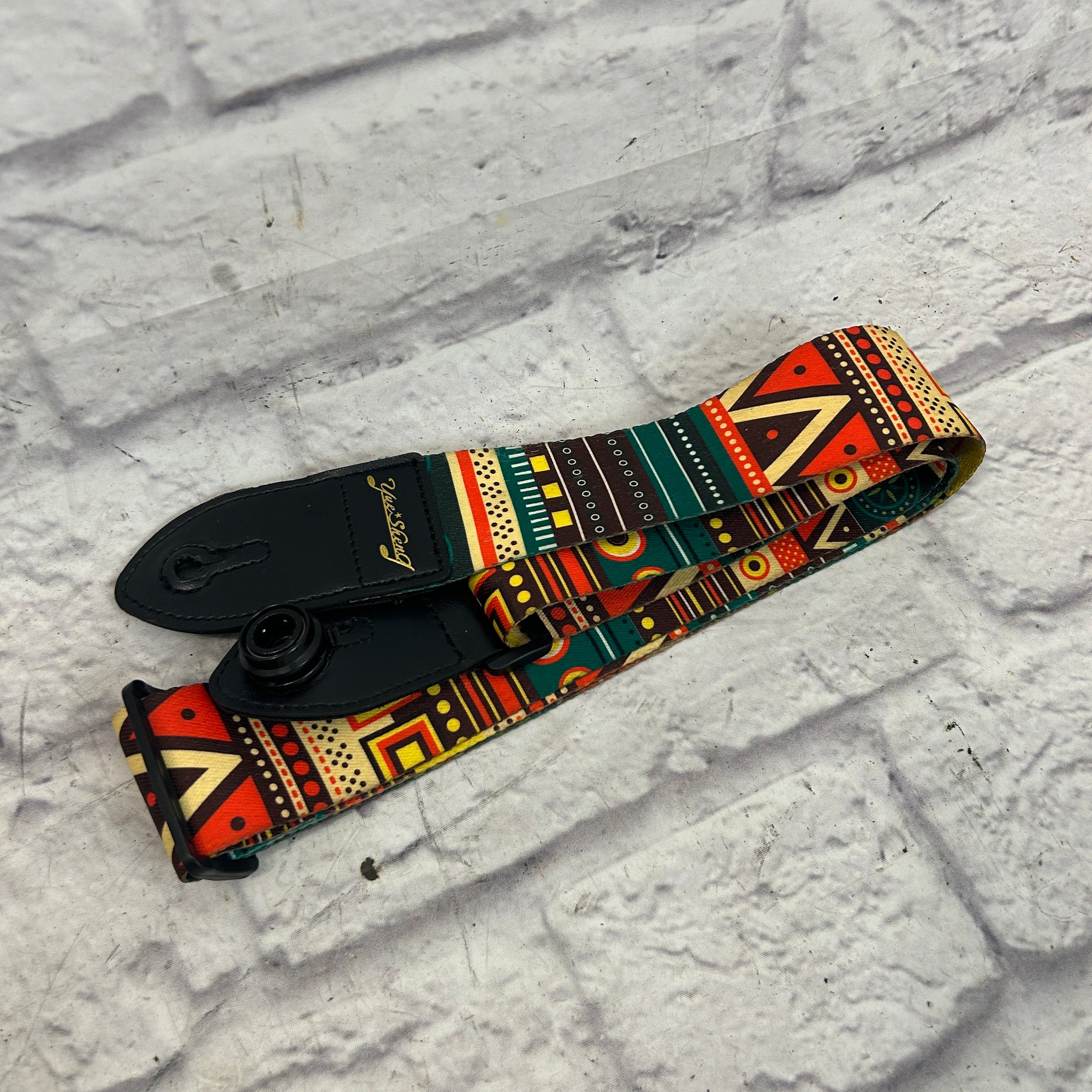 Guitar Strap Mayan Design