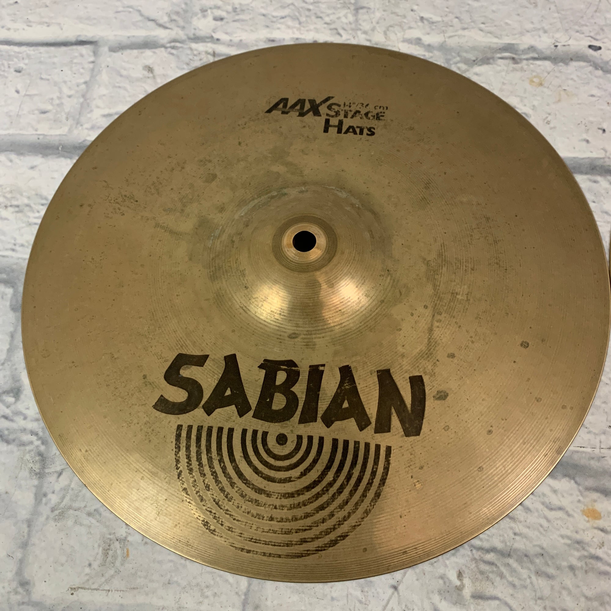 Sabian 14" AAX Stage Hats Hi Hats (pair)