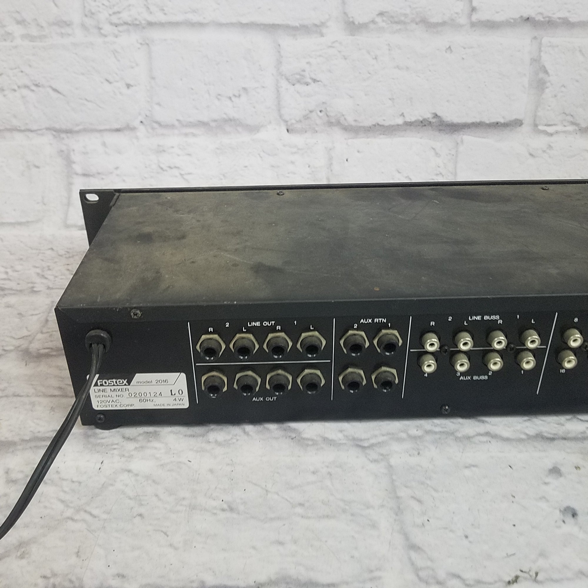Fostex model 2016 Line Mixer
