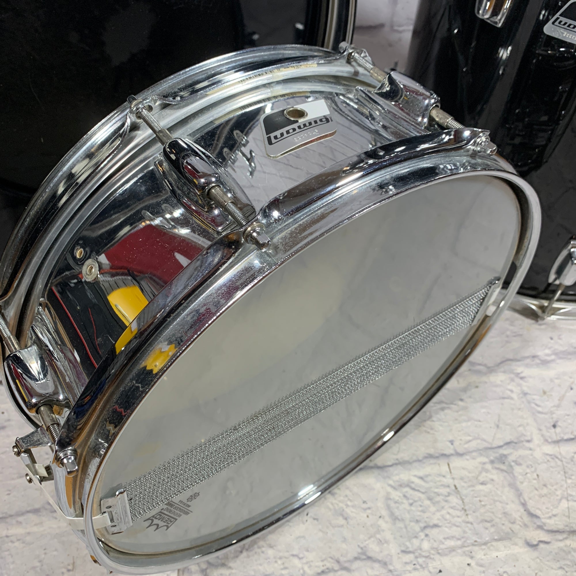 Ludwig Rocker 5 Piece Drumkit Black