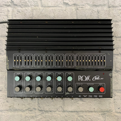 Ross Club 100 PA Amp Mixer AS IS FOR PARTS OR REPAIR