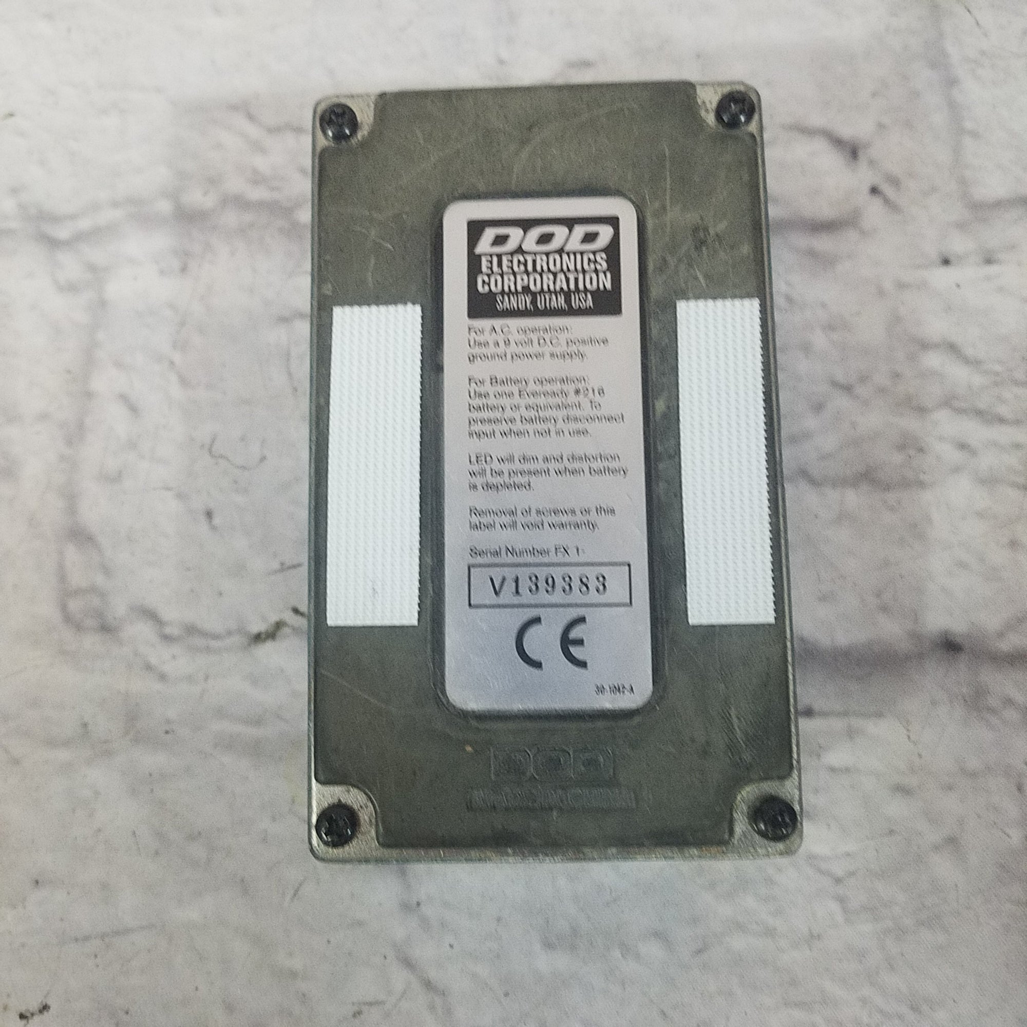 DOD FX-64 Ice Box Chorus Pedal