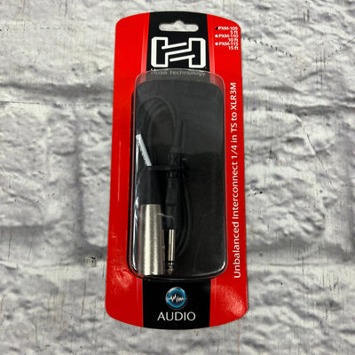 Hosa PXM-105 Unbalanced Interconnect 1/4 TS to XLR3M