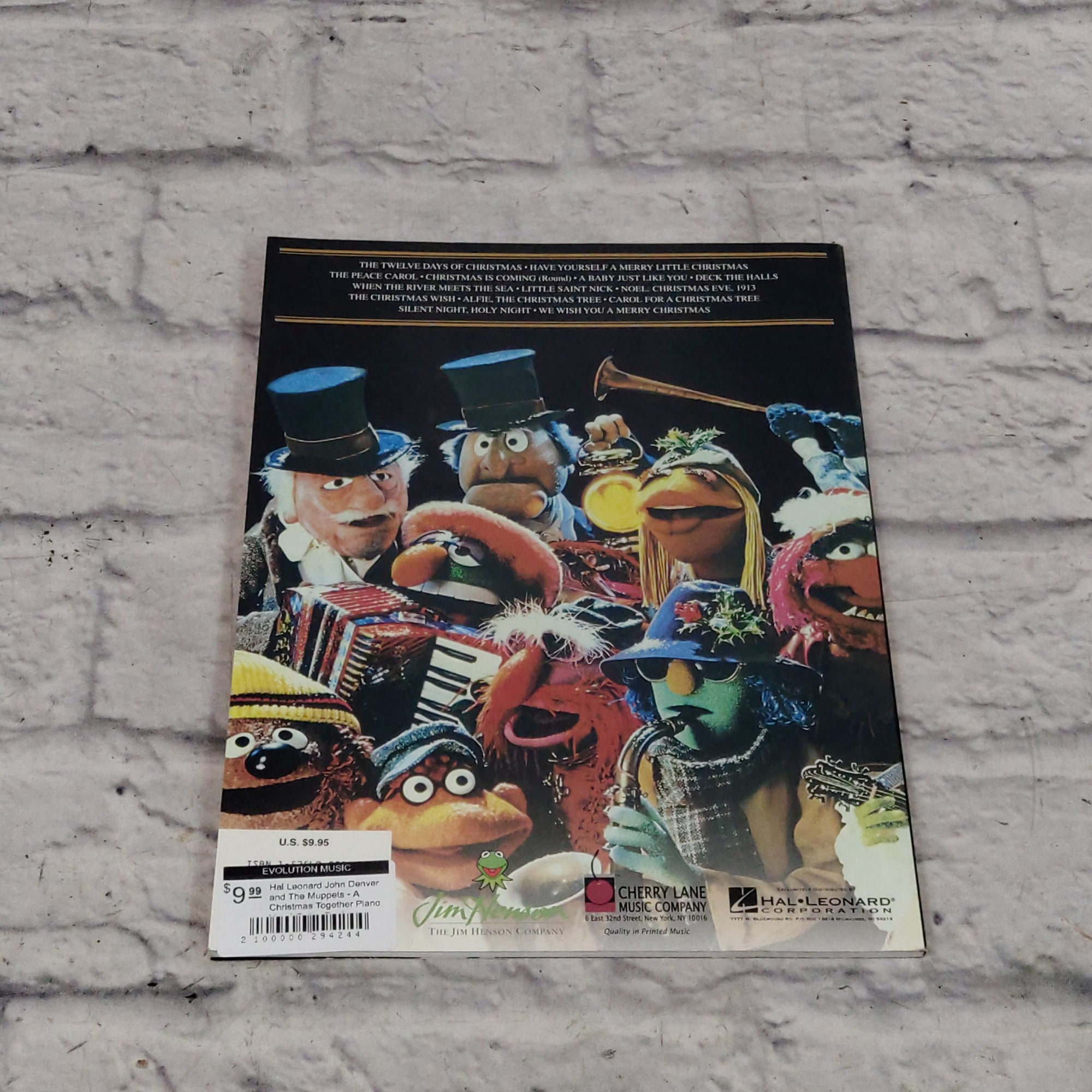 Hal Leonard John Denver and The Muppets - A Christmas Together Piano Vocal Guitar Book