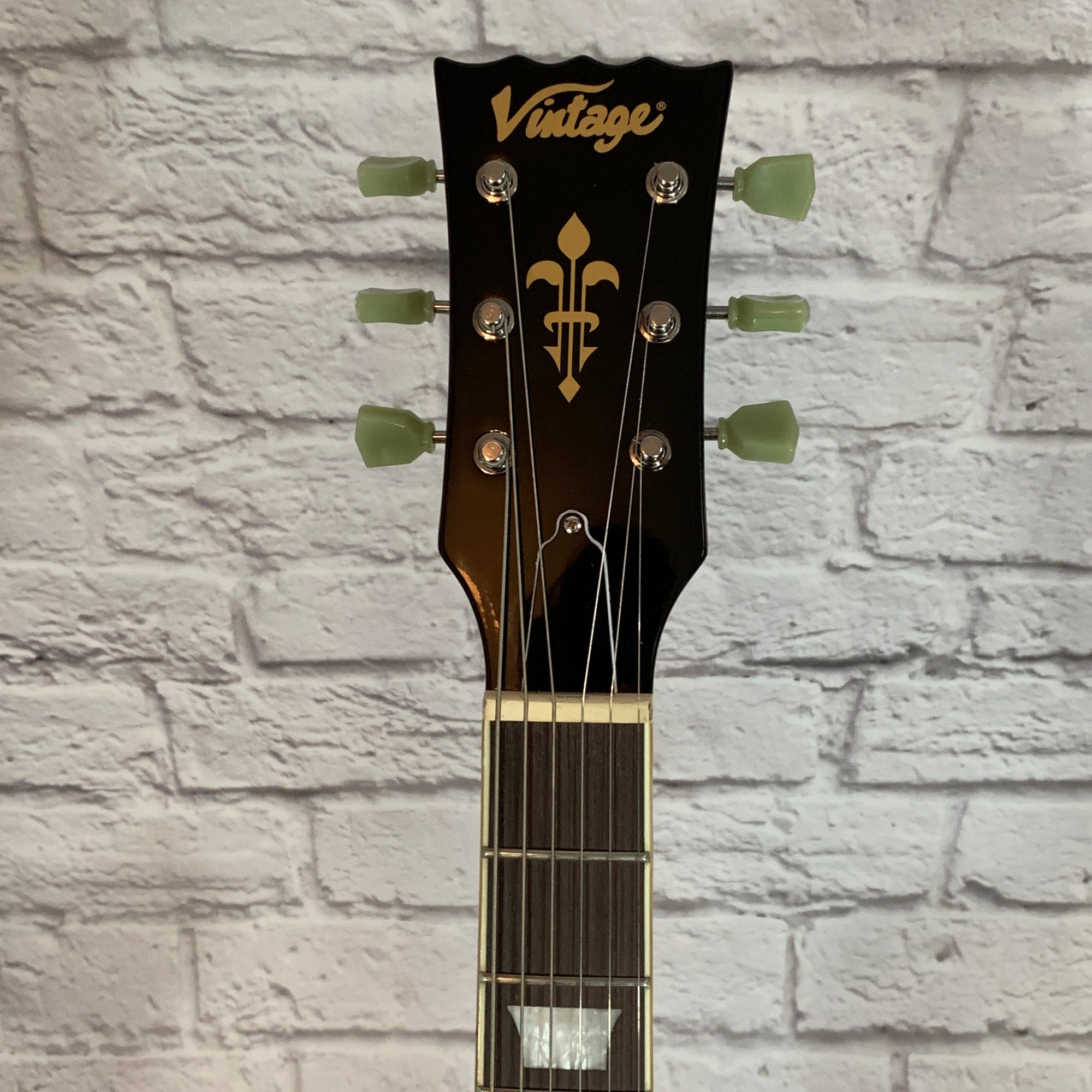 ** Vintage V100IT Iced Tea LP Style Electric Guitar