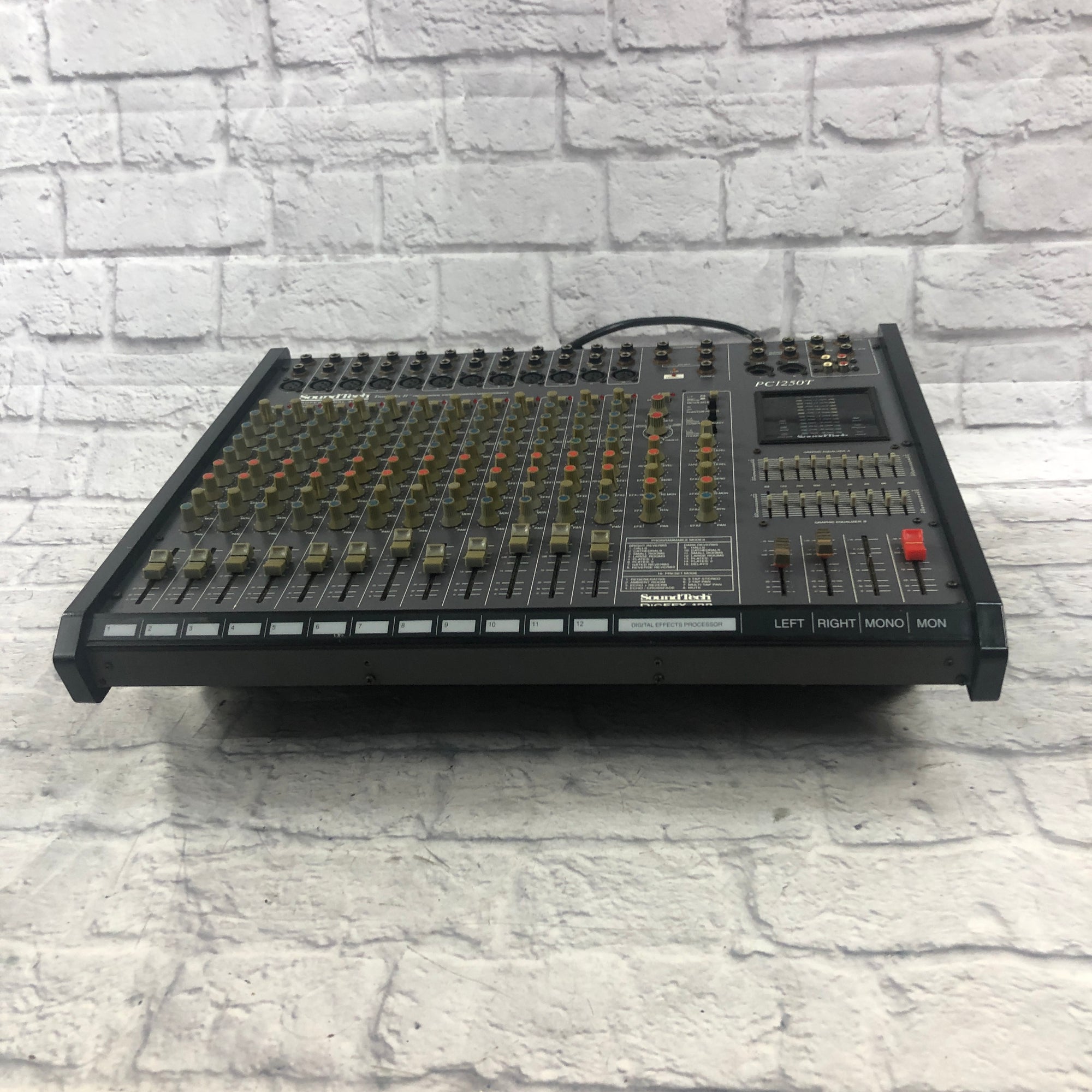Soundtech PC1250T 12 Channel Powered Mixer