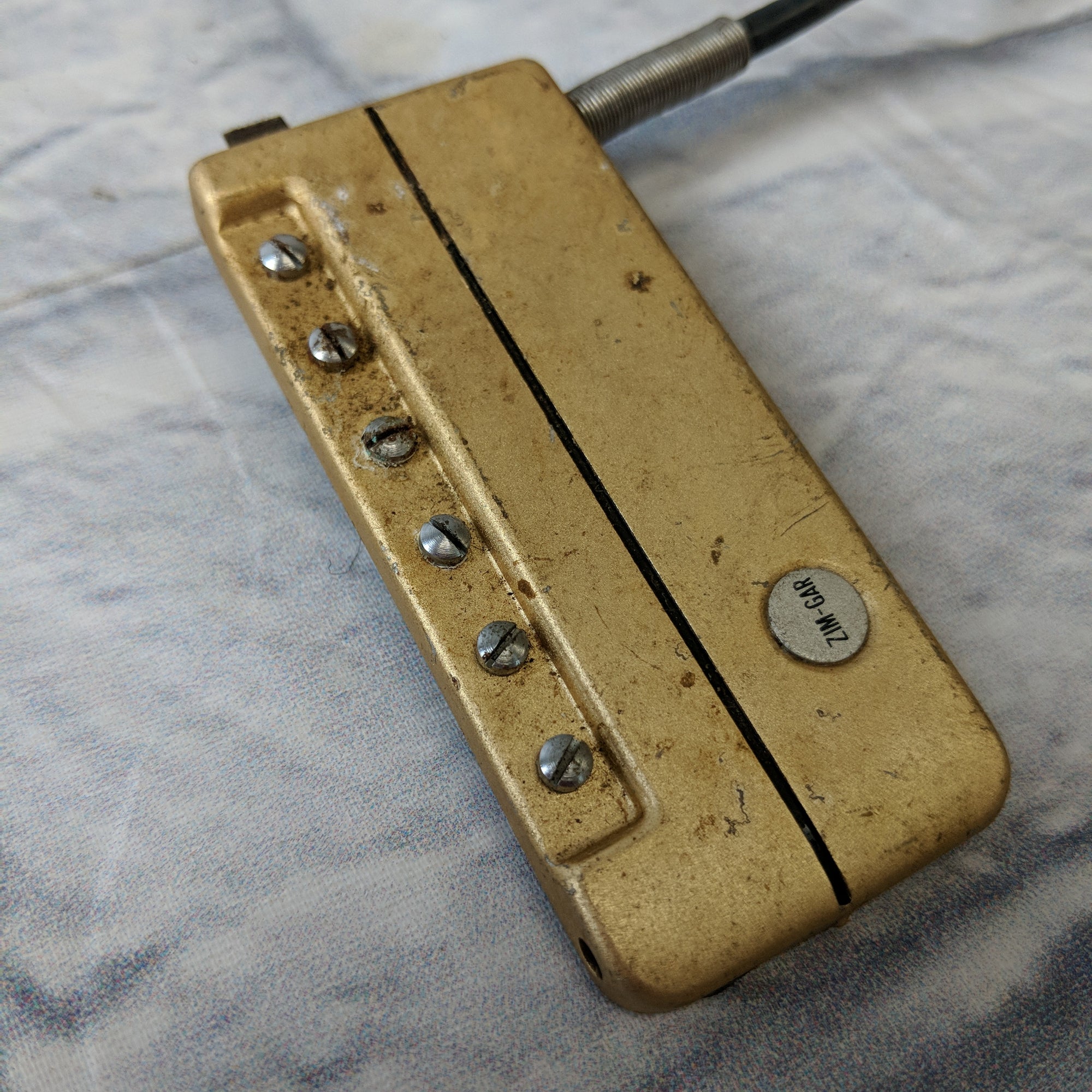 zim gar vintage lap steel lap pickup