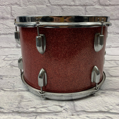 Vintage MIJ 13" by 9" Rack Tom Red Sparkle