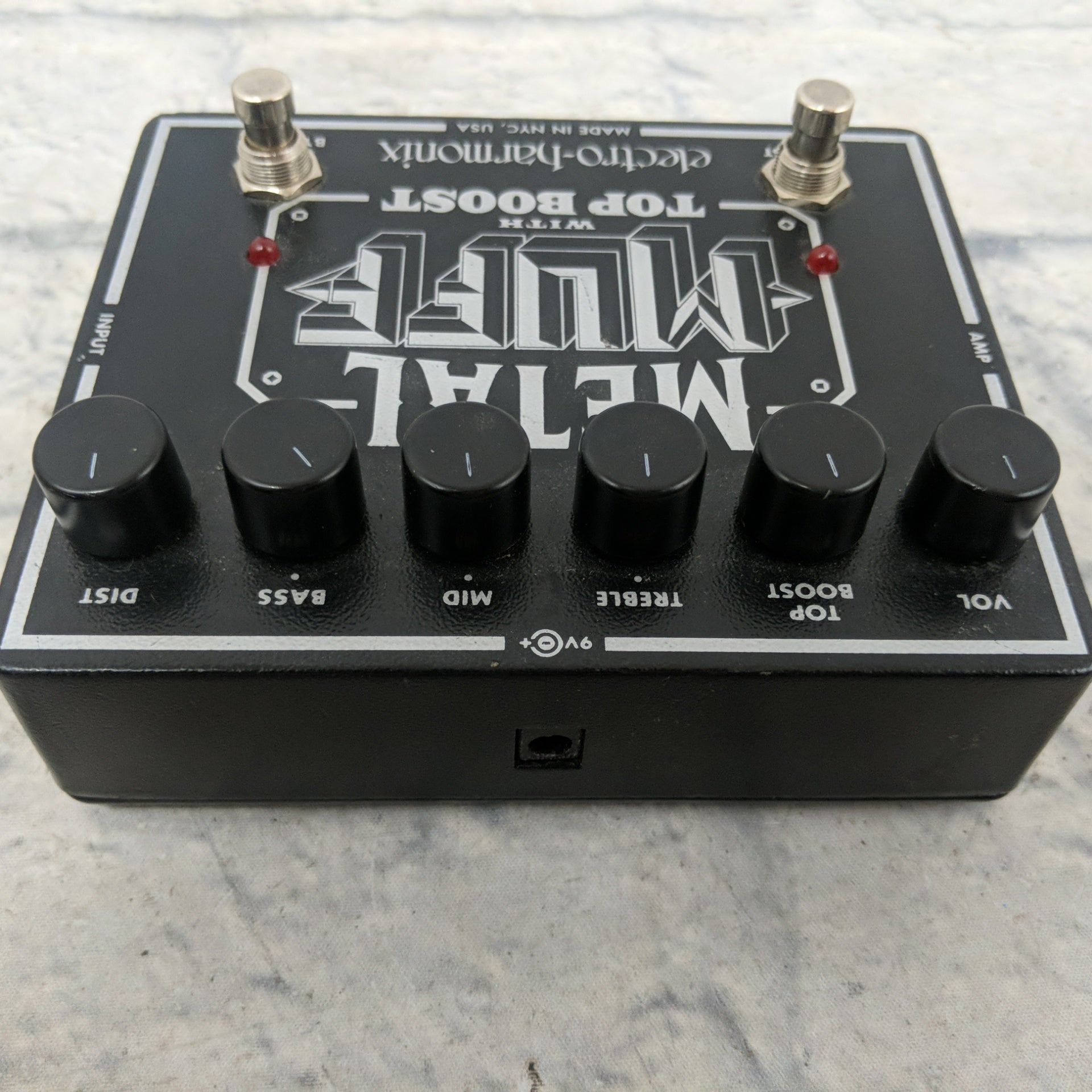 Electro Harmonix Metal Muff with Top Boost EQ Pedal
