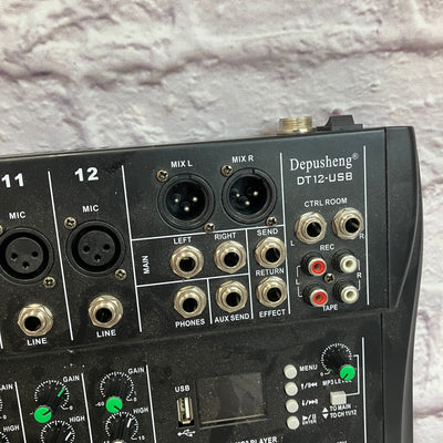 Depusheng DT12USB 12 Channel USB Mixer