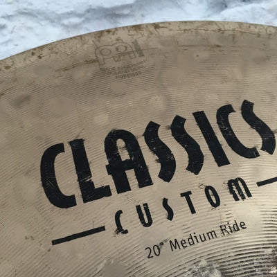 Meinl 20 Custom Classic Medium Ride Cymbal